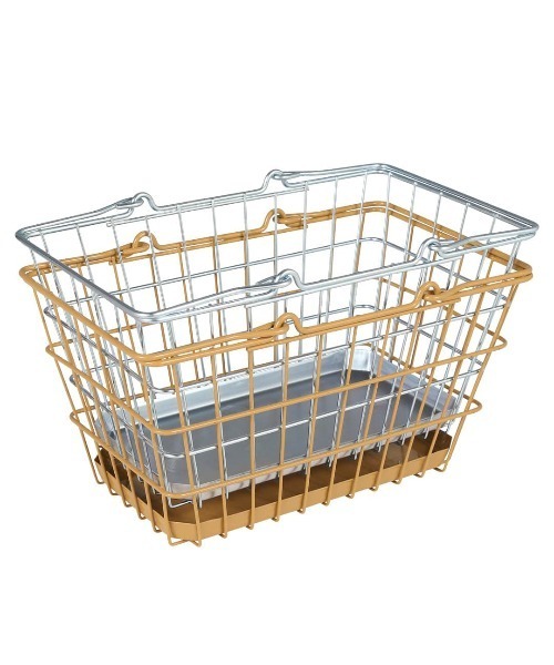 DULTON（ダルトン） 収納 BASKET-TRAY SAND BEIGE/ワイヤー バスケット