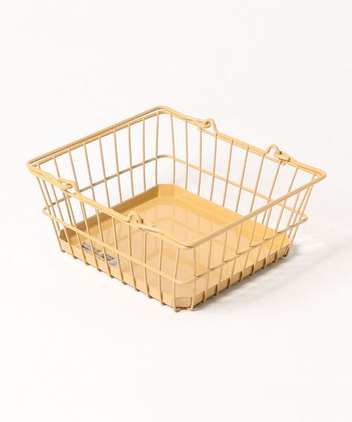 DULTON（ダルトン） 収納 BASKET-TRAY SAND BEIGE/ワイヤー バスケット