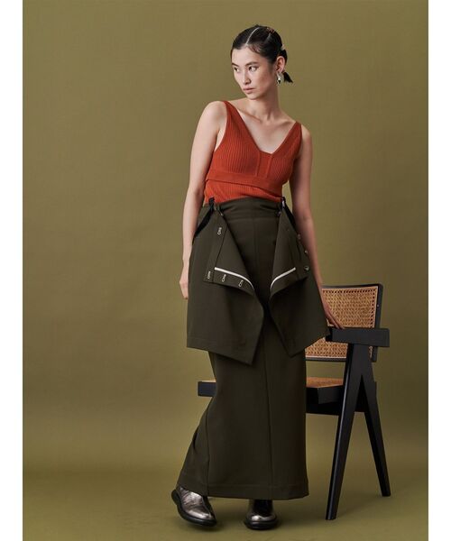 UN3D.（アンスリード） キャミソール 3WAY KNIT CAMISOLE / 3WAYニット