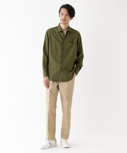 TAKEO KIKUCHI（タケオキクチ） シャツ 「THE FLAGSHIP」オーガニック