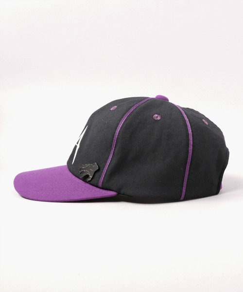美品 Netflix WEDNESDAY x CA4LA CAP コラボキャップ WEDNESDAY x CA4LA CAP(ONESIZE BLACK2): キャップ｜帽子通販