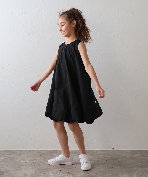 BONJOUR SAGAN enfant ワンピース 「3-10才対応」裾バルーン撥水 