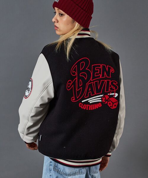 BEN DAVIS（ベンデイビス） スタジャン LARGE グリーン系その他3