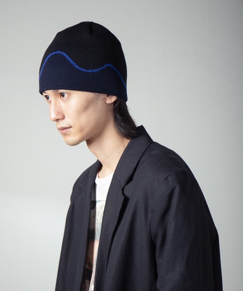 VALLAD BEANIE CAP BLK/NVY バラッド　ビーニー VALLAD BEANIE CAP BLK/NVY バラッドビーニー