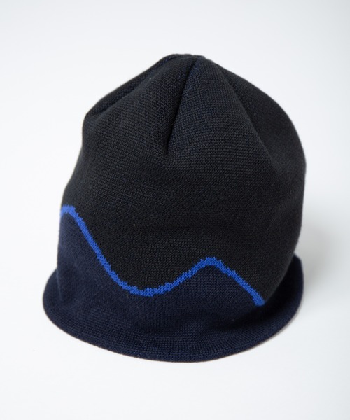 INDIETRO ASSOCIATION ニット帽 ニットキャップ Wavy Line
