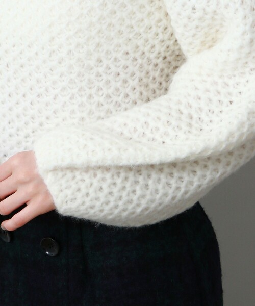 「DEICY」 長袖ニット FREE 杢グレー レディース_画像7