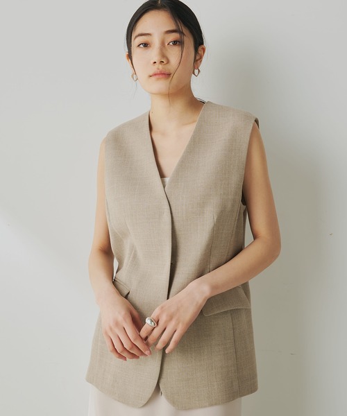 ベスト ジレ ジュートライクジレ レディース
