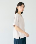tシャツ ＼再入荷/ エンボスコンパクトトップ...の詳細画像4