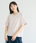 tシャツ ＼再入荷/ エンボスコンパクトトップ...の詳細画像5