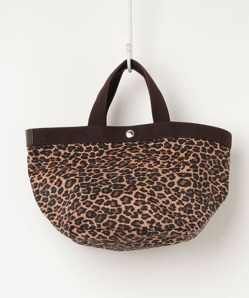 Herve Chapelier 「Herve Chapelier」 レオパードトートバッグ  