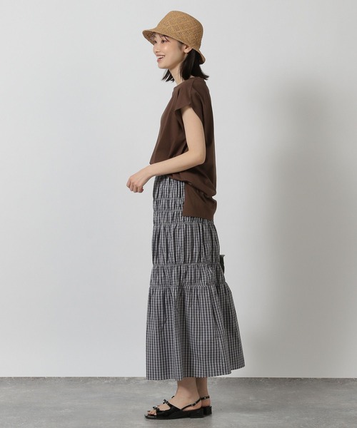 LAKOLE（ラコレ） スカート チェックシャーリングスカート / 491604