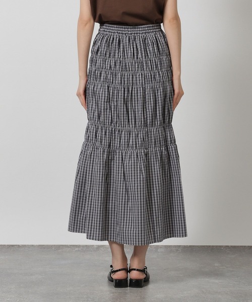 LAKOLE（ラコレ） スカート チェックシャーリングスカート / 491604