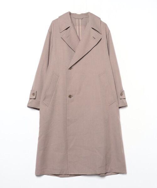 WYM LIDNM 「WYM LIDNM」 チェスターコート M ベージュ メンズ