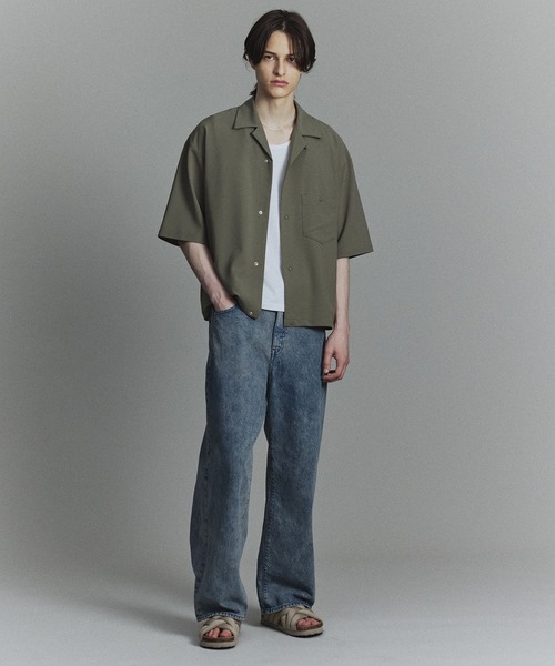 tenten　Allege メンズシャツ ACTIVE TAILOR】コーコランコットン鹿の子ドレスシャツ｜メンズ