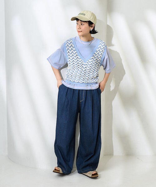 ニットベスト レディース 韓国[品番：JOKW0010669]｜REAL STYLE