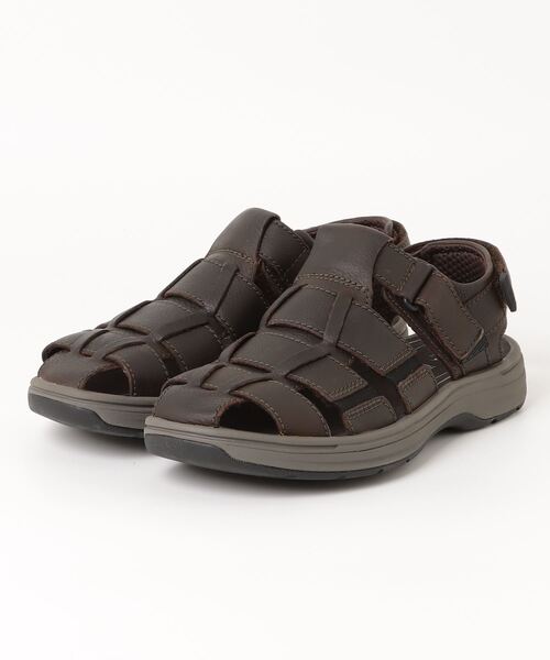 【Clarks】Saltway Coveサンダル★国内発関税込 Saltway Cove / ソルトウェイコーヴ （ブラックレザー） -Clarks