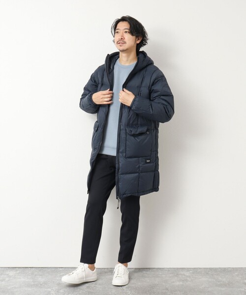 TAION（タイオン） ダウンコート M チャコールグレー メンズ