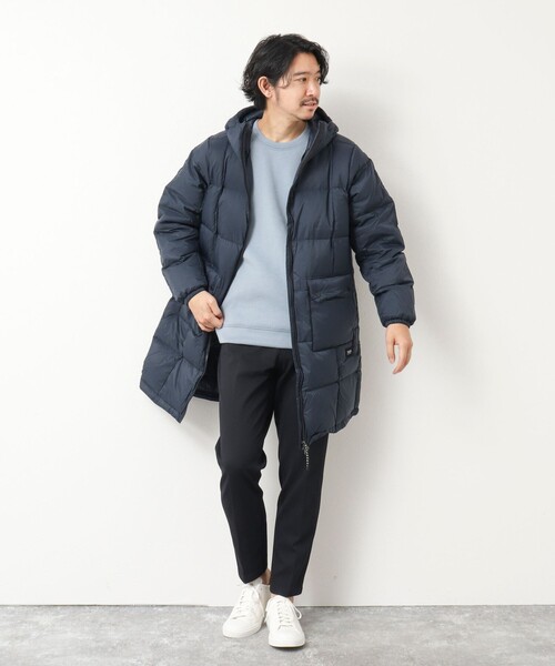 TAION（タイオン） ダウンコート M チャコールグレー メンズ