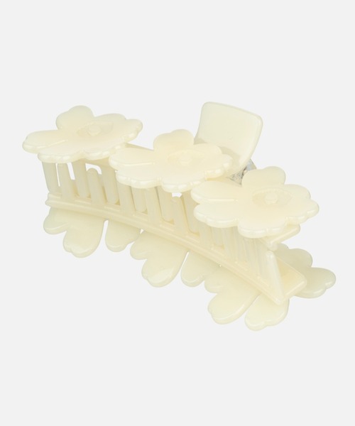 新品未使用 marimekko ヘアクリップ ホワイト marimekko】マリメッコ ヘアクリップ Unikko Hair Clip Small