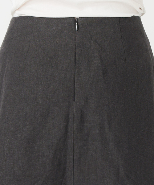 Deuxieme Classe スカート *Linenフレアスカート : ZOZOTOWN