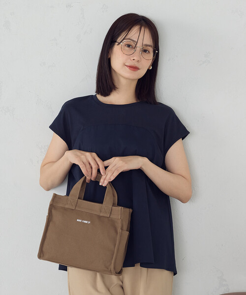 MONO COMME CA（モノコムサ） トートバッグ キャンバス ミニトート