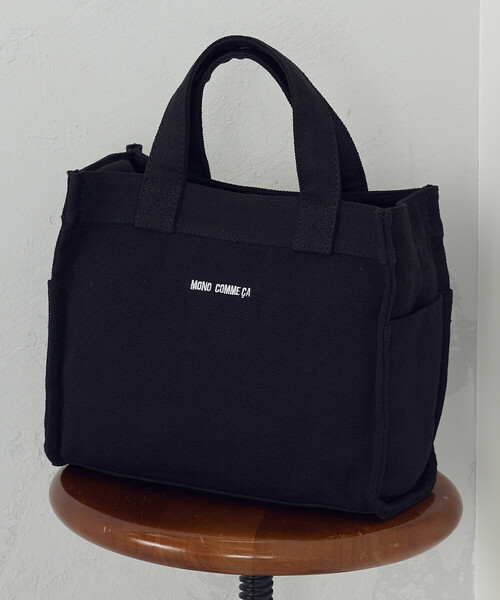 MONO COMME CA（モノコムサ） トートバッグ キャンバス ミニトート