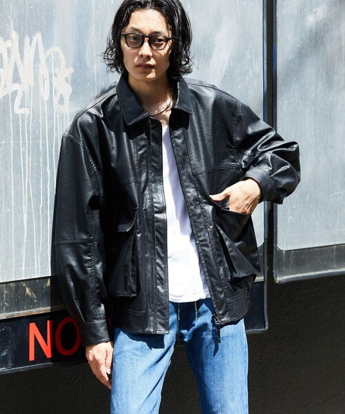 FREAK'S STORE（フリークスストア） ブルゾン LARGE ブラック メンズ