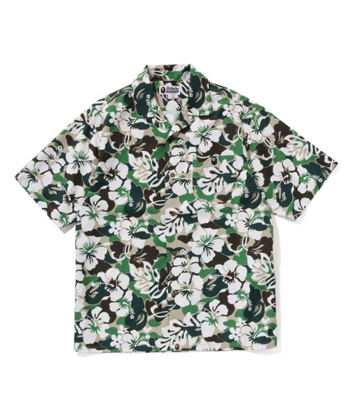 A BATHING APE（アベイシングエイプ） シャツ ABC RESORT CAMO OPEN
