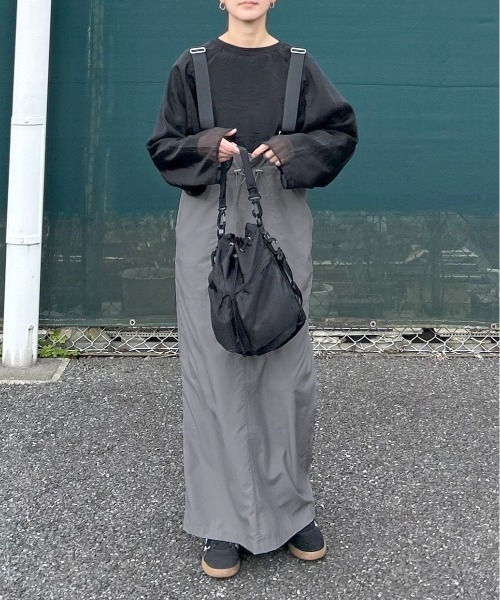 notch サロペットスカート notch.（ファッション） 「notch.」 サロペットスカート TM