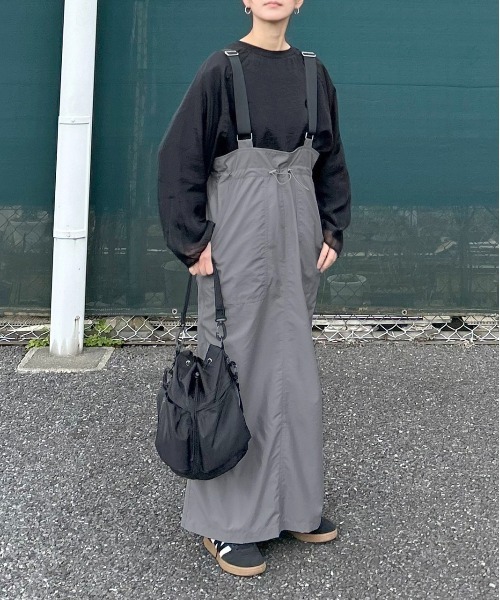 notch サロペットスカート notch.（ファッション） 「notch.」 サロペットスカート TM
