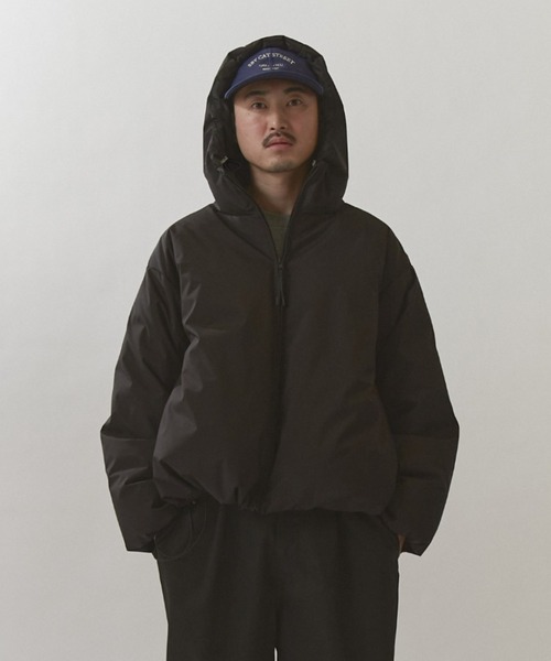 Lui's（ルイス） ダウンジャケット ダウン フードダウンブルゾン