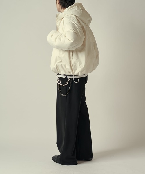 Lui's（ルイス） ダウンジャケット ダウン フードダウンブルゾン