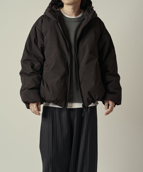 Lui's（ルイス） ダウンジャケット ダウン フードダウンブルゾン