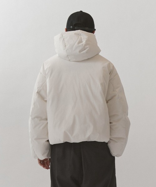 Lui's（ルイス） ダウンジャケット ダウン フードダウンブルゾン