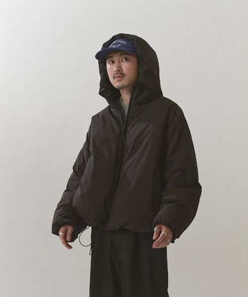 Lui's（ルイス） ダウンジャケット ダウン フードダウンブルゾン