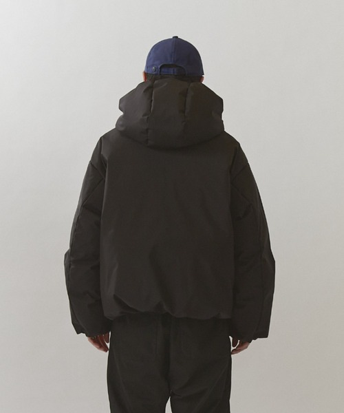 Lui's（ルイス） ダウンジャケット ダウン フードダウンブルゾン