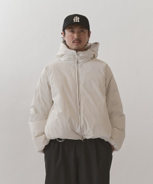 Lui's（ルイス） ダウンジャケット ダウン フードダウンブルゾン