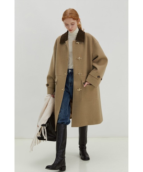 Fano Studios」 ステンカラーコート S ライトブラウン レディース