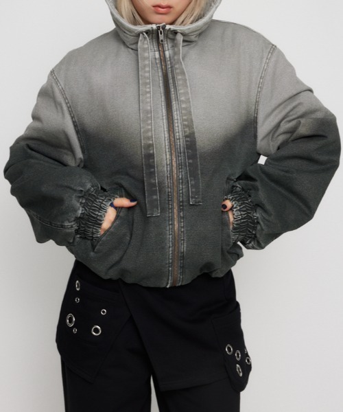 LAGUA GEM（ラグアジェム） ブルゾン アウター GRADATION COTTON