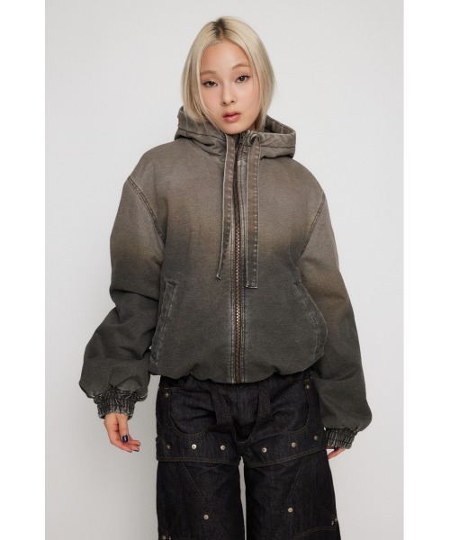 LAGUA GEM（ラグアジェム） ブルゾン アウター GRADATION COTTON