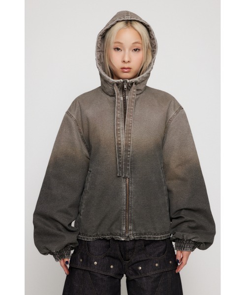 LAGUA GEM（ラグアジェム） ブルゾン アウター GRADATION COTTON