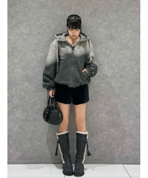 LAGUA GEM（ラグアジェム） ブルゾン アウター GRADATION COTTON