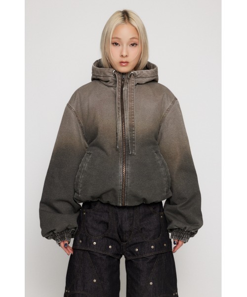 LAGUA GEM（ラグアジェム） ブルゾン アウター GRADATION COTTON