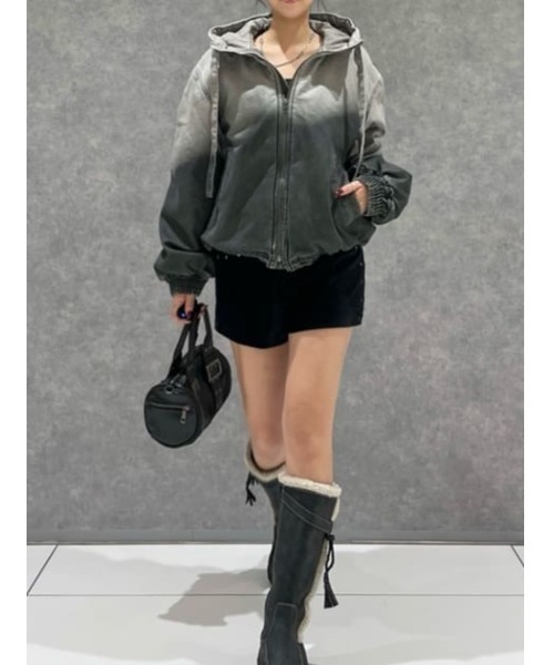 LAGUA GEM（ラグアジェム） ブルゾン アウター GRADATION COTTON