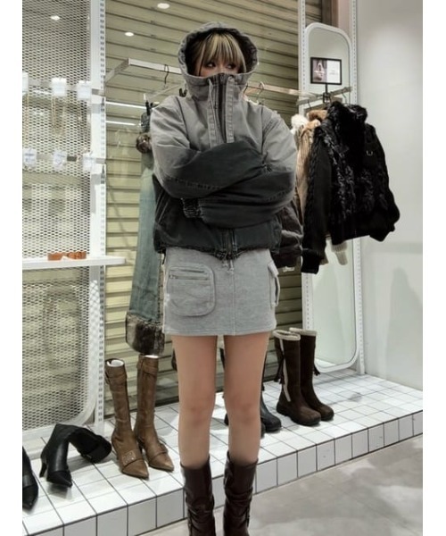 LAGUA GEM（ラグアジェム） ブルゾン アウター GRADATION COTTON