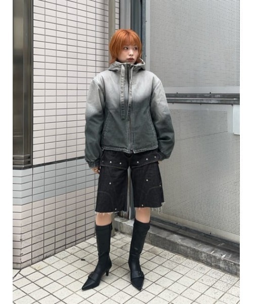 LAGUA GEM（ラグアジェム） ブルゾン アウター GRADATION COTTON