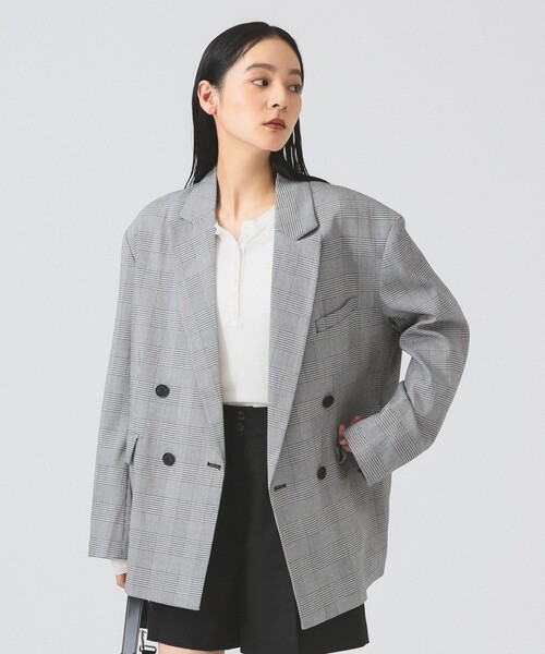 極美品　セオリー　ブレザー　ジャケット　ウール　テーラードジャケット　グレー　4 Ray BEAMS（レイ ビームス） ジャケット テーラードジャケット 4ボタン