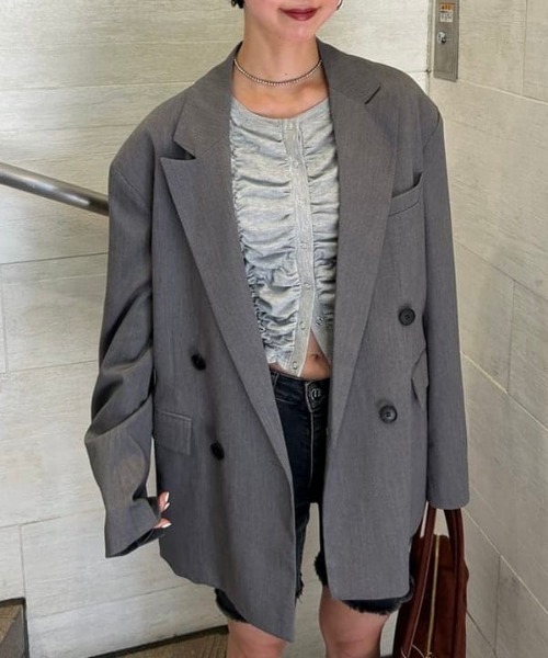 Ray BEAMS（レイ ビームス） ジャケット テーラードジャケット 4ボタン