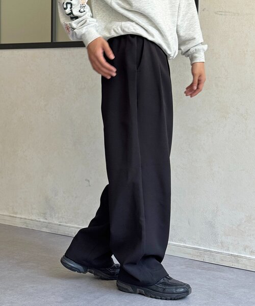 CPCM パンツ テックウールスラックス レディース メンズ : ZOZOTOWN