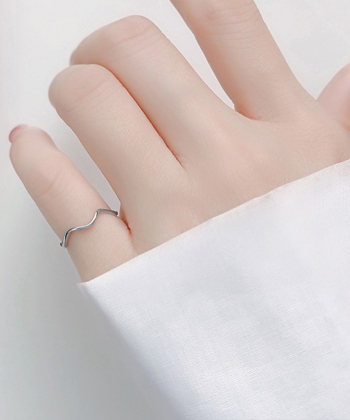 指輪 リング ウェーブリング レディース : ZOZOTOWN Yahoo!店 - 通販